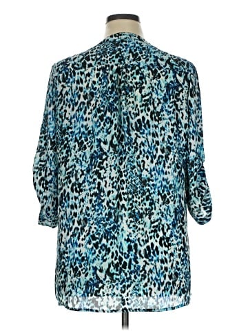 Chaus 3/4 Sleeve Blouse (view 2)