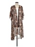 Daniel Rainn 100% Polyester Brown Kimono Size Med - Lg - photo 1