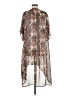 Daniel Rainn 100% Polyester Brown Kimono Size Med - Lg - photo 2