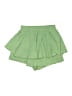 Shein 100% Polyester Solid Green Skort Size 6 - photo 2