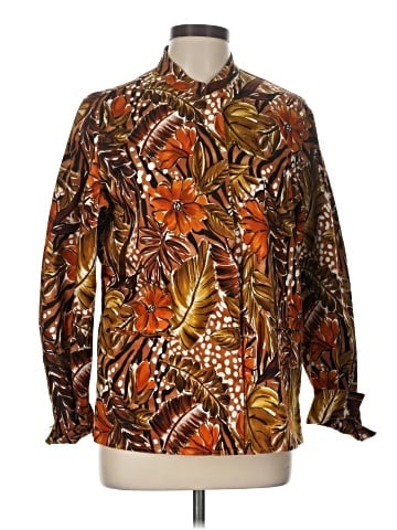 Laura Ashley Long Sleeve Button-Down Shirt (view 1)