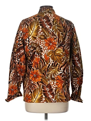Laura Ashley Long Sleeve Button-Down Shirt (view 2)