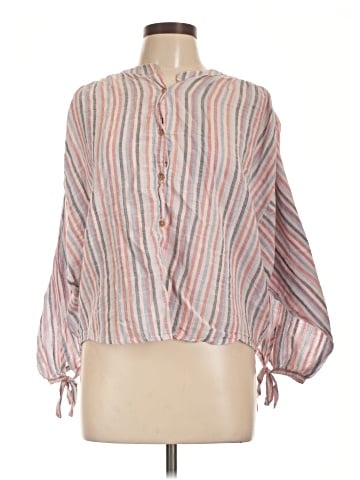 Sundry 3/4 Sleeve Blouse (view 1)