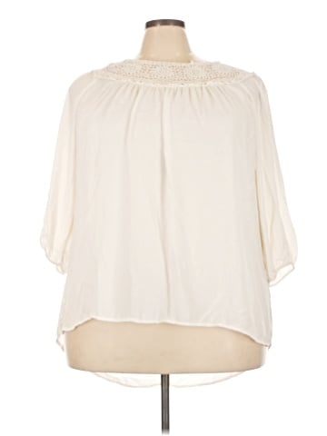 Cato 3/4 Sleeve Blouse (view 1)