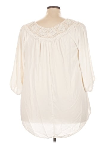 Cato 3/4 Sleeve Blouse (view 2)