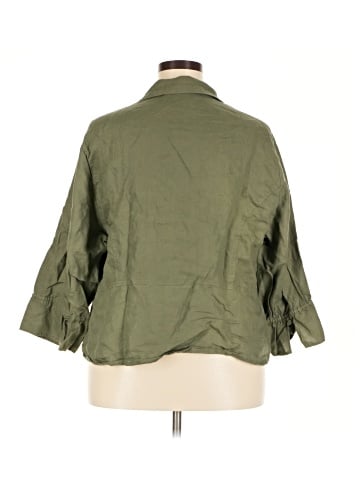 Style&Co 3/4 Sleeve Button-Down Shirt (view 2)