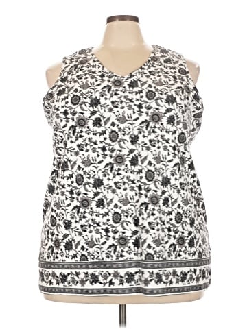 Denim + Company Sleeveless Blouse (view 1)