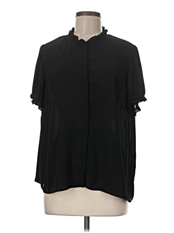 T Tahari Short Sleeve Blouse (view 1)