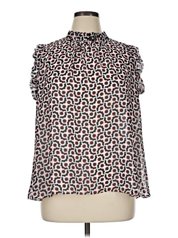 Ann Taylor Factory Sleeveless Blouse (view 1)