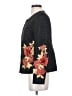 Boston Proper Floral Black Blazer Size 00 - photo 5