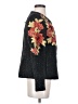 Boston Proper Floral Black Blazer Size 00 - photo 4