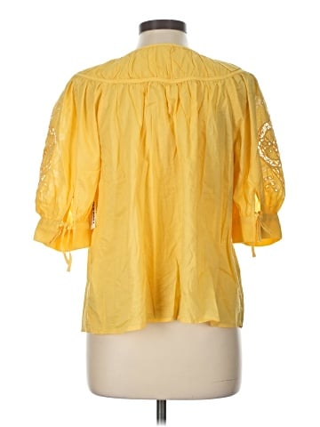 Old Navy 3/4 Sleeve Blouse (view 2)