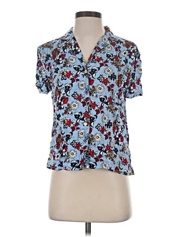 CALVIN KLEIN JEANS Short Sleeve Blouse (view 1)