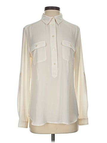 Ann Taylor LOFT Long Sleeve Blouse (view 1)