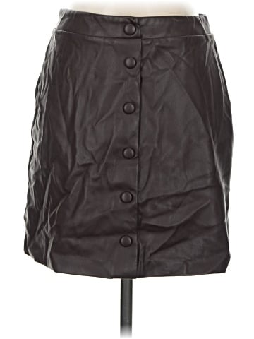 Ann Taylor LOFT Faux Leather Skirt (view 1)