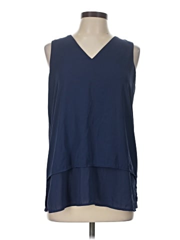 MICHAEL Michael Kors Sleeveless Blouse (view 1)