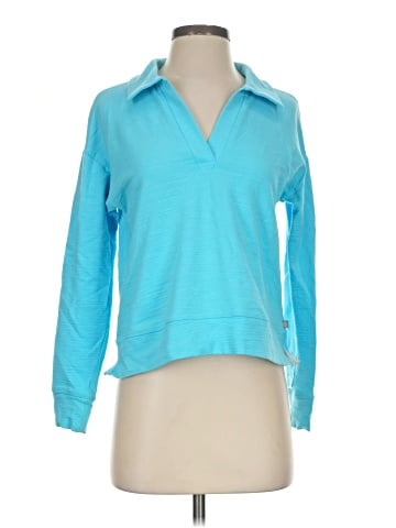 T by Talbots Long Sleeve Polo (view 1)