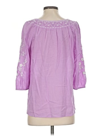 Talbots 3/4 Sleeve Blouse (view 2)