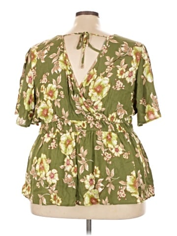 Maurices Short Sleeve Blouse (view 2)