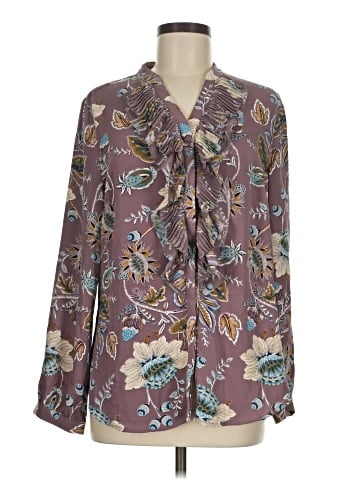 Chico's Long Sleeve Blouse (view 1)