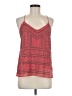 Dex 100% Polyester Red Sleeveless Blouse Size M - photo 1