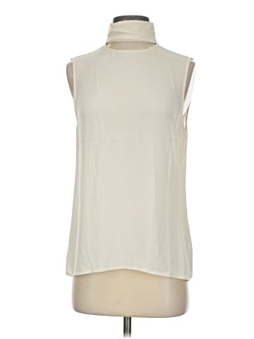 Theory Sleeveless Silk Top (view 1)