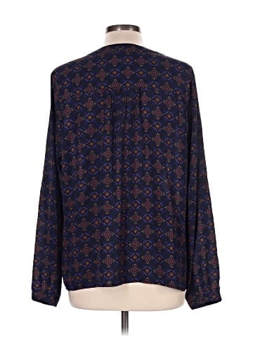 Skies Are Blue Long Sleeve Blouse (view 2)
