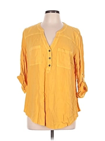 Torrid 3/4 Sleeve Blouse (view 1)