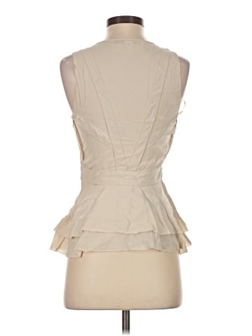 Diane von Furstenberg Sleeveless Silk Top (view 2)