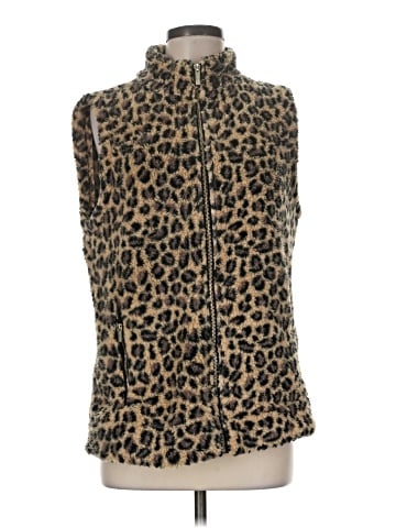 Calvin Klein Faux Fur Vest (view 1)