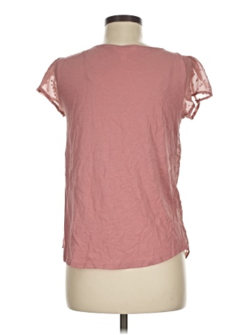 LC Lauren Conrad Short Sleeve Blouse (view 2)