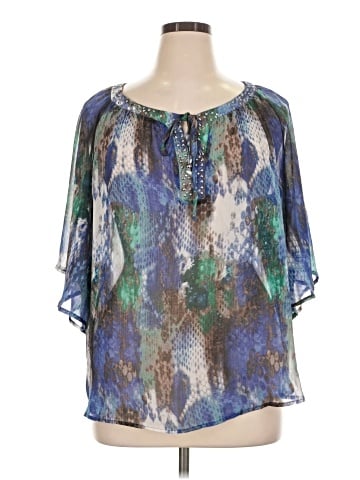 Valerie Stevens Short Sleeve Blouse (view 1)