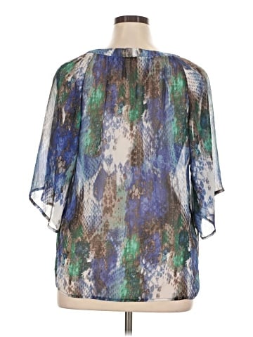 Valerie Stevens Short Sleeve Blouse (view 2)