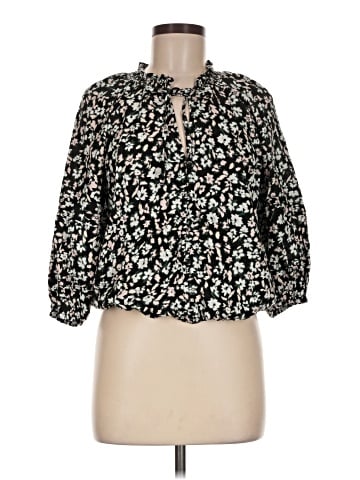 Sanctuary 3/4 Sleeve Blouse (view 1)