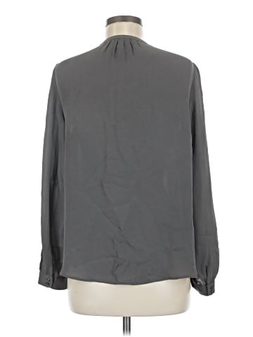 Joie Long Sleeve Silk Top (view 2)