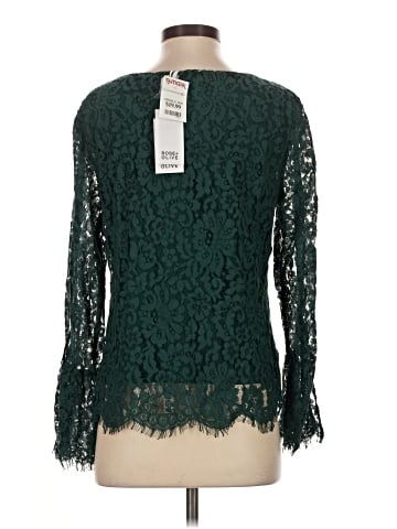 Rose + Olive Long Sleeve Blouse (view 2)