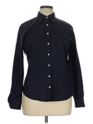 Lands' End Long Sleeve Button-Down Shirt (view 1)