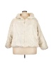 Old Navy 100% Polyester Solid Ivory Jacket Size 3X - photo 1