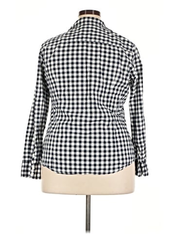 J.Crew Factory Store Long Sleeve Button-Down Shirt (view 2)