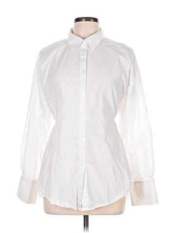 Ann Taylor LOFT Long Sleeve Button-Down Shirt (view 1)