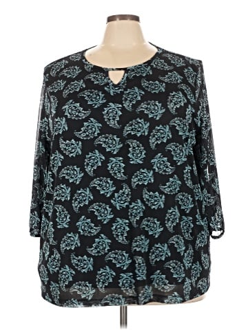 Catherines 3/4 Sleeve Blouse (view 1)