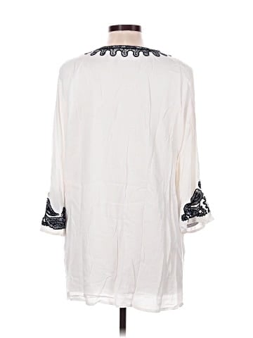 Chico's 3/4 Sleeve Blouse (view 2)