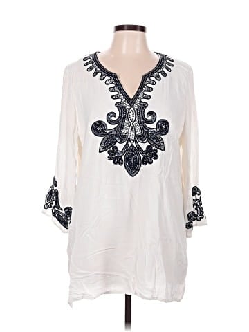 Chico's 3/4 Sleeve Blouse (view 1)