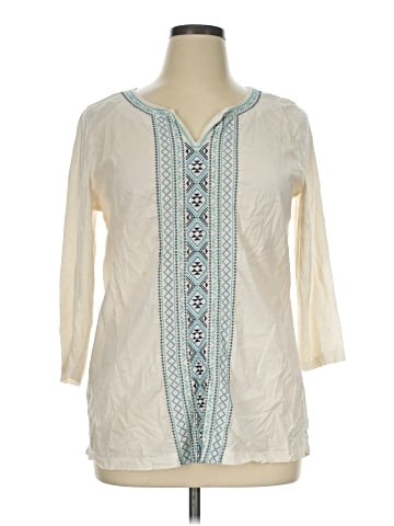 Eddie Bauer 3/4 Sleeve Blouse (view 1)