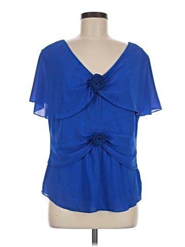J. Peterman Short Sleeve Blouse (view 1)