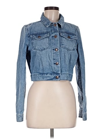 BCBGeneration Denim Jacket (view 1)