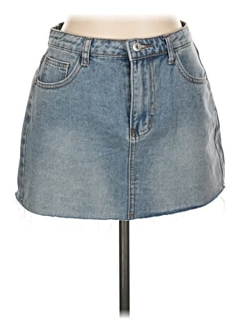 Unbranded Denim Skirt (view 1)