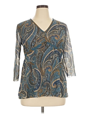 Sweet Pea by Stacy Frati 3/4 Sleeve Blouse (view 1)