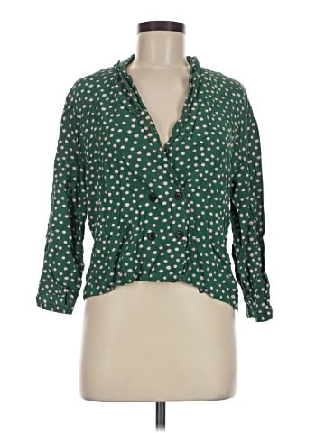 Topshop 3/4 Sleeve Blouse (view 1)