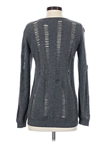 Aqua Cashmere Pullover Sweater (view 2)